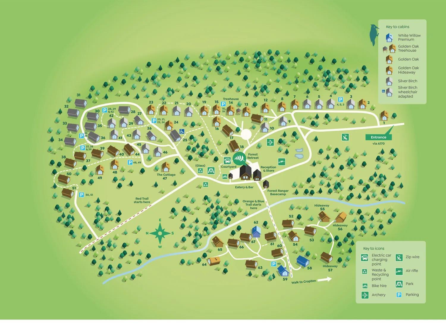פיקרינג Keldy Forest Cabins - Forest Holidays מראה חיצוני תמונה